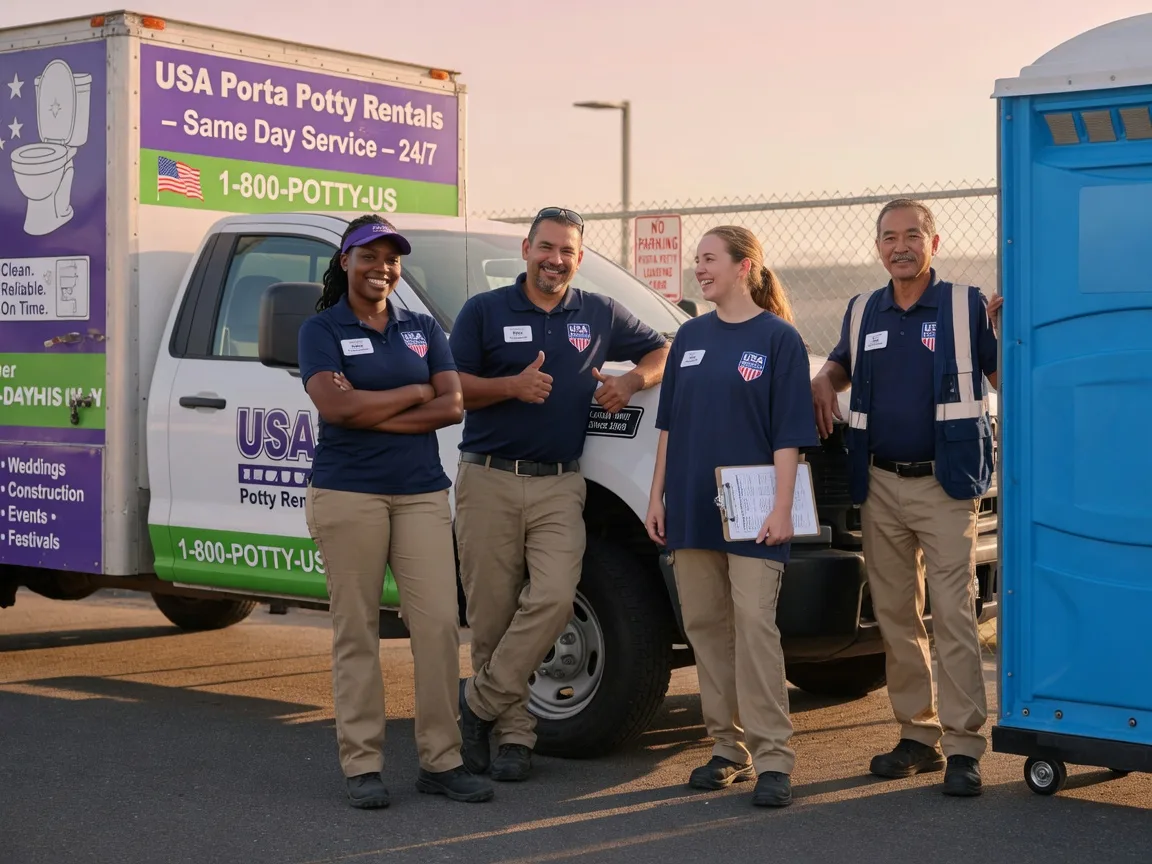 Porta Potty Rental company in Boron, CA